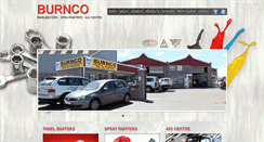 Desktop Screenshot of burnco.co.za