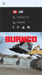 Mobile Screenshot of burnco.com